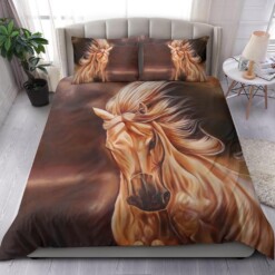 Strong Horse Bedding Set Bed Sheet Spread Comforter Duvet Cover Bedding Sets