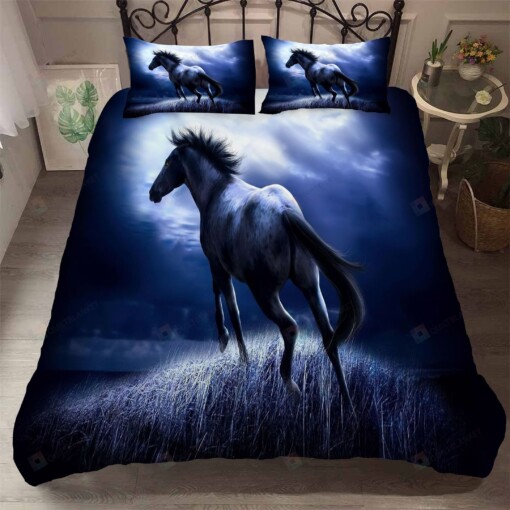 Horse Bedding Set Bed Sheet Spread Comforter Duvet Cover Bedding Sets