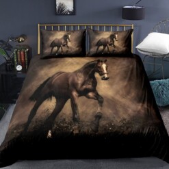 Horse Bedding Set Bed Sheets Spread Comforter Duvet Cover Bedding Sets