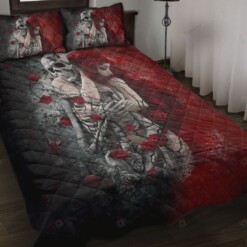 Skull Quilt Bedding Set