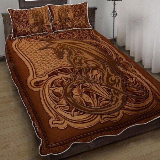 Dragon Quilt Bedding Set