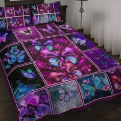 Butterfly Quilt Bedding Set