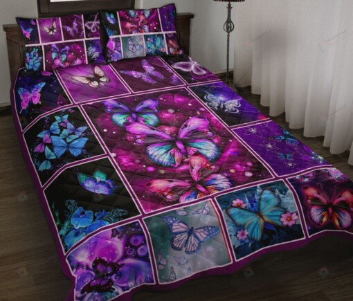 Butterfly Quilt Bedding Set