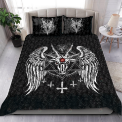 Satanism Quilt Bedding Set