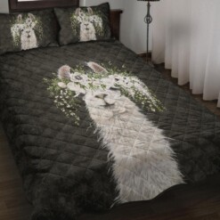 Llama Cotton Bed Sheets Spread Comforter Duvet Cover Bedding Sets