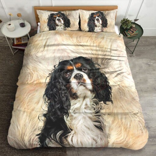 Cavalier King Charles Spaniel Bedding Set Bed Sheets Spread Comforter Duvet Cover Bedding Sets