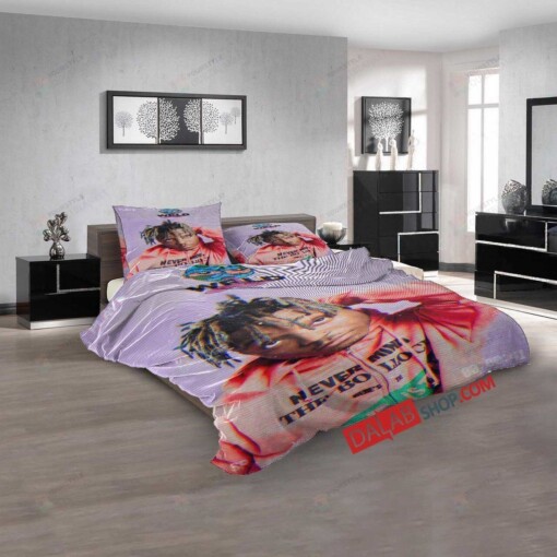 Famous Rapper Juice Wrld D 3d Duvet Cover Bedding Sets