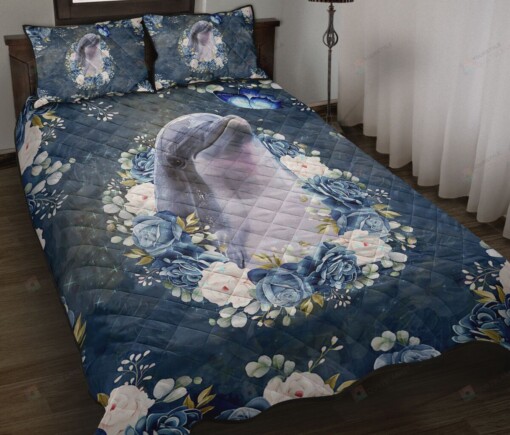 Dolphin Quilt Bedding Set