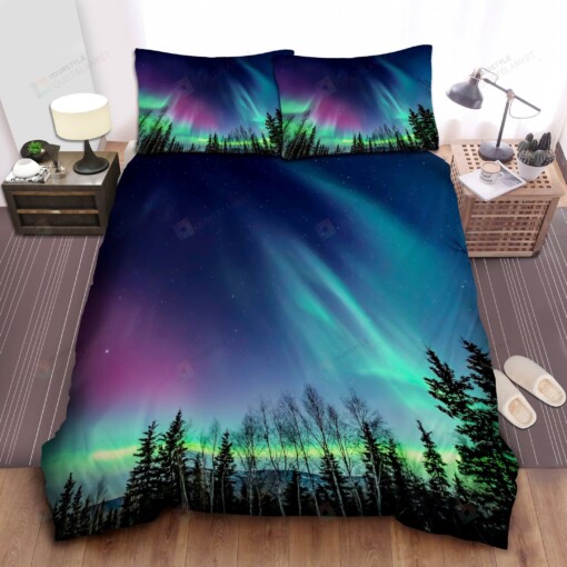 Aurora Borealis Bedding Set (Duvet Cover & Pillow Cases)