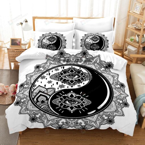 Black Gold 9 Duvet Cover Bedding Set