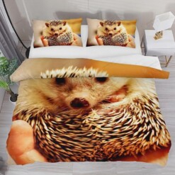 Hedgehog Bed Sheets Duvet Cover Bedding Sets