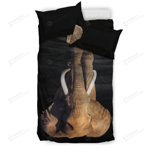 Elephant Dreaming Bed Sheets Spread Duvet Cover Bedding Set