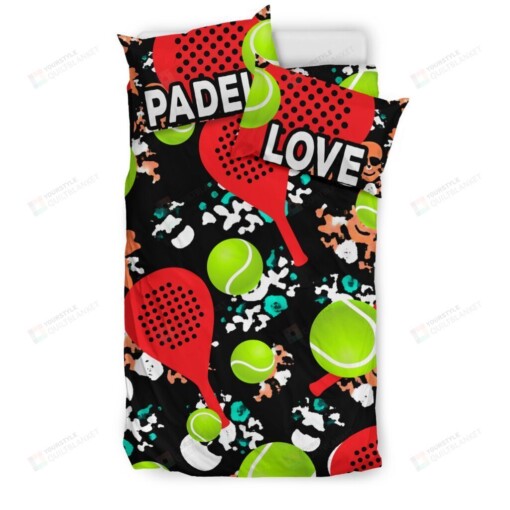 Padel Love Bedding Set Cotton Bed Sheets Spread Comforter Duvet Cover Bedding Sets