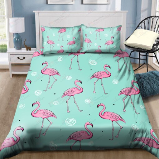 Flamingo Cotton Duet Cover Bedding Sets