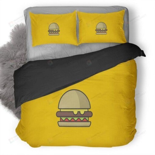 Burger Minimalism Duvet Cover Bedding Set