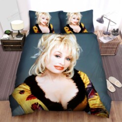 Dolly Parton Bed Sheets Spread Comforter Duvet Cover Bedding Sets