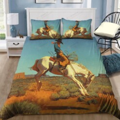 Cowboy Style Bed Sheets Spread Comforter Duvet Cover Bedding Sets