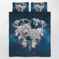 Wolves Quilt Bedding Set