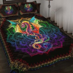 Dragon Quilt Bedding Set