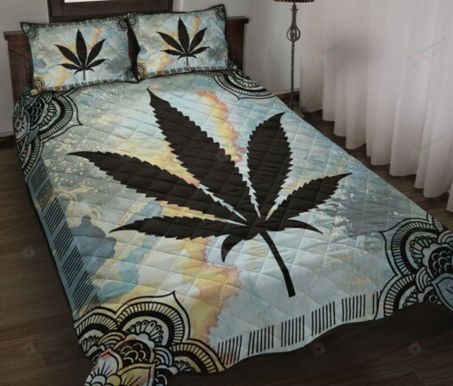 Weed Quilt Bedding Set