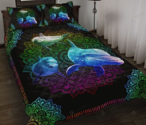 Dolphin Quilt Bedding Set