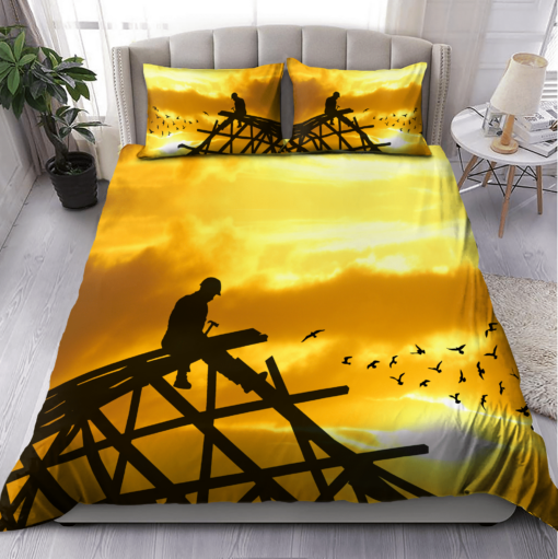 Roofer Bedding Set Bed Sheets Spread Comforter Duvet Cover Bedding Sets