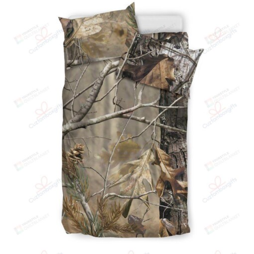 Camouflage Duvet Bedding Set (Duvet Cover & Pillow Cases)