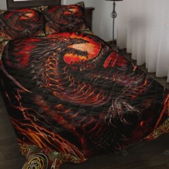 Dragon Art Quilt Bedding Set