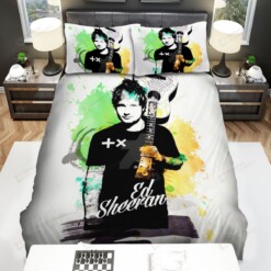 Ed Sheeran Bed Sheets Spread Comforter Duvet Cover Bedding Sets