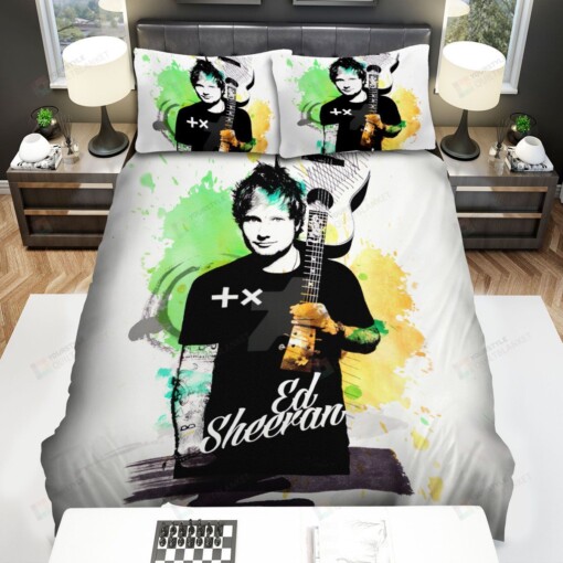 Ed Sheeran Bed Sheets Spread Comforter Duvet Cover Bedding Sets