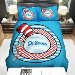 Dr.Seuss Circle Bed Sheets Spread Comforter Duvet Cover Bedding Sets