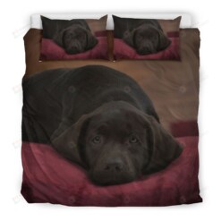 Black Labrador Bedding Set Cotton Bed Sheets Spread Comforter Duvet Cover Bedding Sets