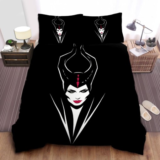 Maleficent Bed Sheets Spread Comforter Duvet Cover Bedding Sets