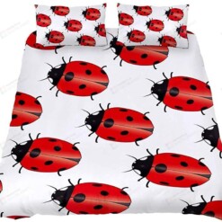 Ladybug Bed Sheet Duvet Cover Bedding Sets