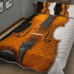 Violin Quilt Bedding Set