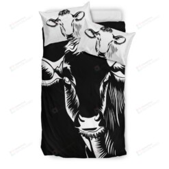Bedding Set Cow Lovers Cotton Bed Sheets Spread Comforter Duvet Cover Bedding Sets