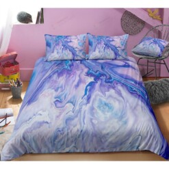 Marble Art Painting Bedding Set Cotton Bed Sheets Spread Comforter Duvet Cover Bedding Sets