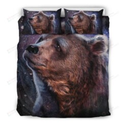 Bear Cotton Bed Sheets Spread Comforter Duvet Cover Bedding Sets