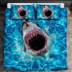 Shark Bedding Set Bed Sheets Spread Comforter Duvet Cover Bedding Sets