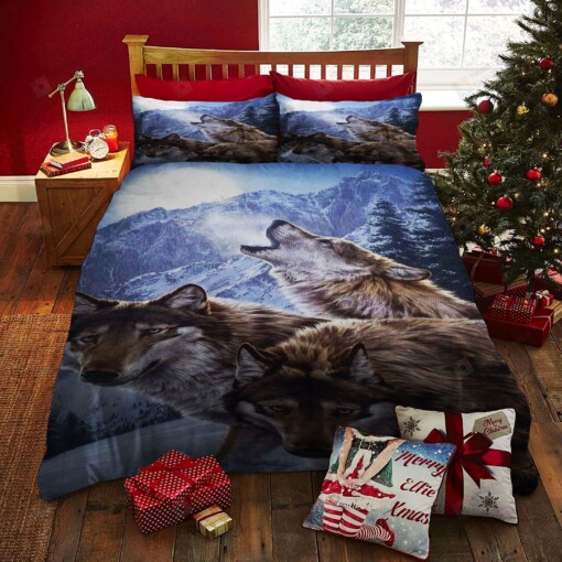 Wolf Bed Sheets Spread Duvet Cover Bedding Sets