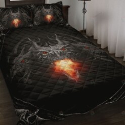 Dragon Head Quilt Bedding Set