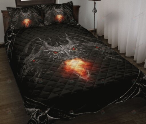 Dragon Head Quilt Bedding Set