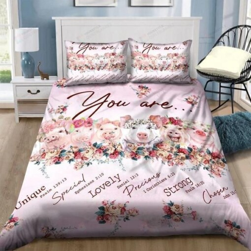 Pigs Gods Say You Are Bedding Set Cotton Bed Sheets Spread Comforter Duvet Cover Bedding Sets