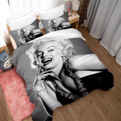 Marilyn Monroe Portrait Duvet Cover Bedding Set