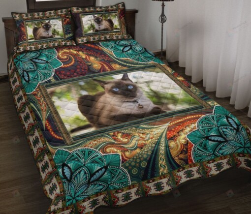 Siamese Ethnic Quilt Bedding Set