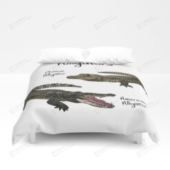 Alligators Bed Sheets Duvet Cover Bedding Set