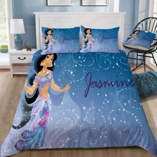 Disney jasmine 37 duvet cover bedding set