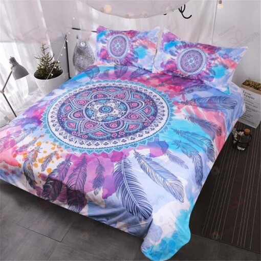 Psychedelic Cotton Bed Sheets Spread Comforter Duvet Cover Bedding Sets