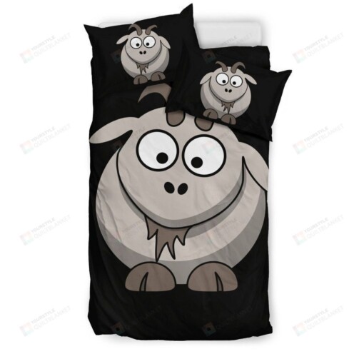 Goat Bedding Set (Duvet Cover & Pillow Cases)