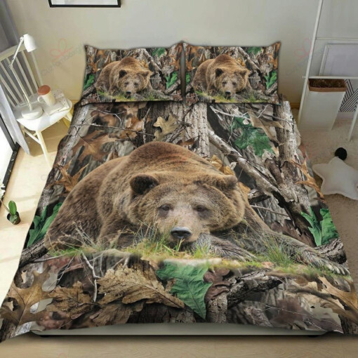Bear Bedding Set Bed Sheets Spread Comforter Duvet Cover Bedding Sets